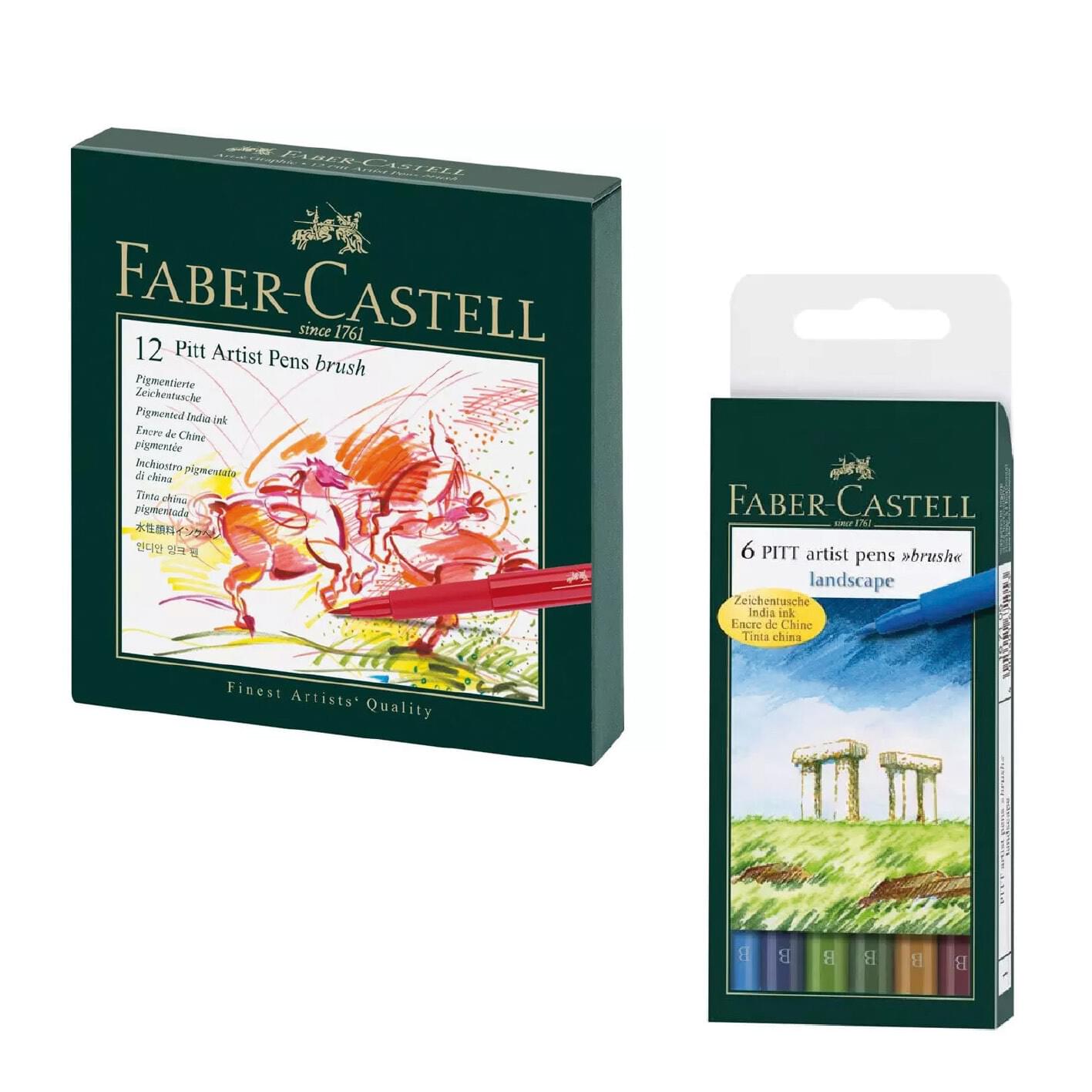 Faber-Castell Connector Pens Sketch Pens - Pack of 25 (Assorted) - India