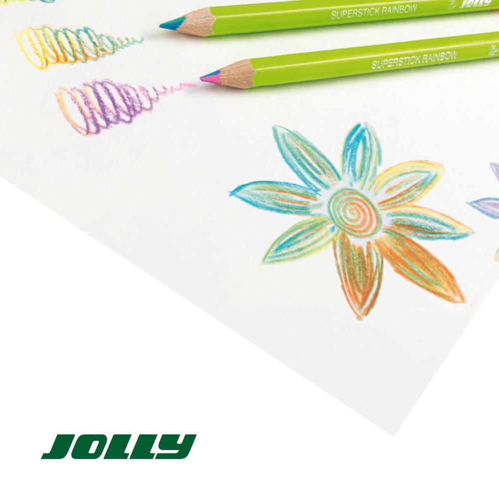 Jolly Supersticks Double-ended Colored Pencils Set of 24 